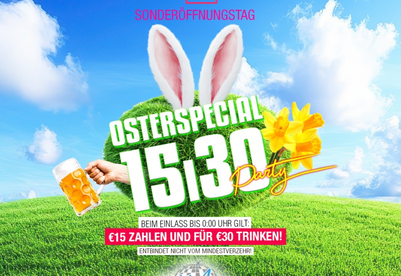 OSTERSONNTAG: Fifty Fifty - Party - 15,- €/30,- €