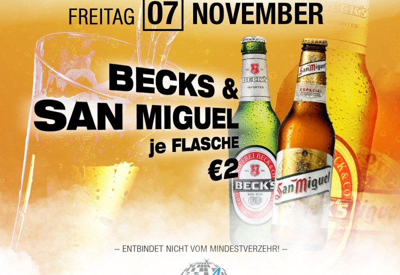 BECK´S & SAN MIGUEL