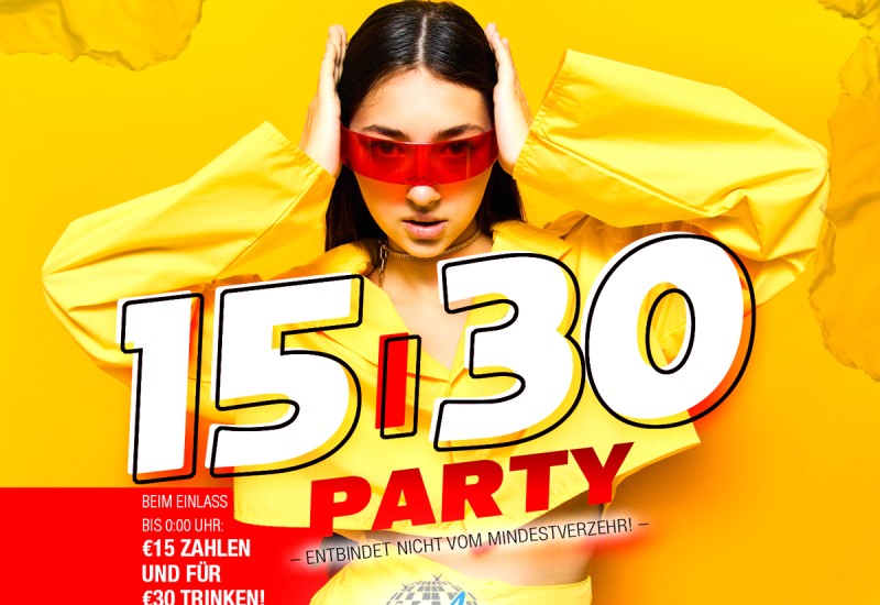 Fifty Fifty - 15,- €/30,- € - Party