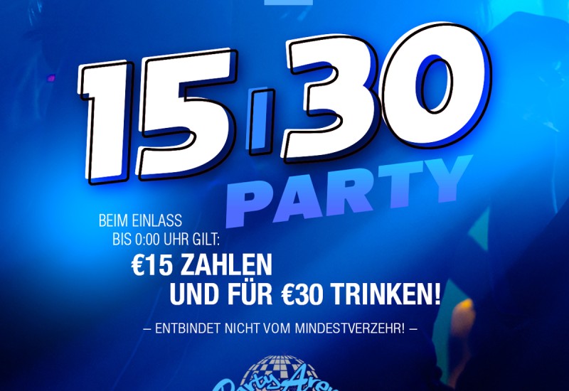 Fifty Fifty - 15,- €/30,- € - Party